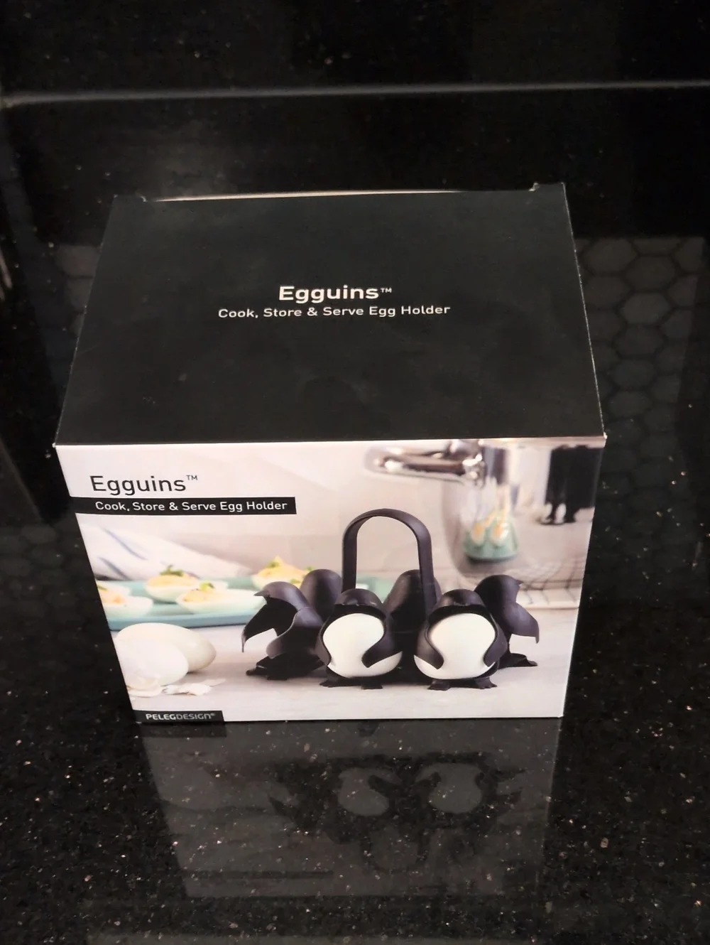Egguins Cook, Store & Serve Egg Holder
